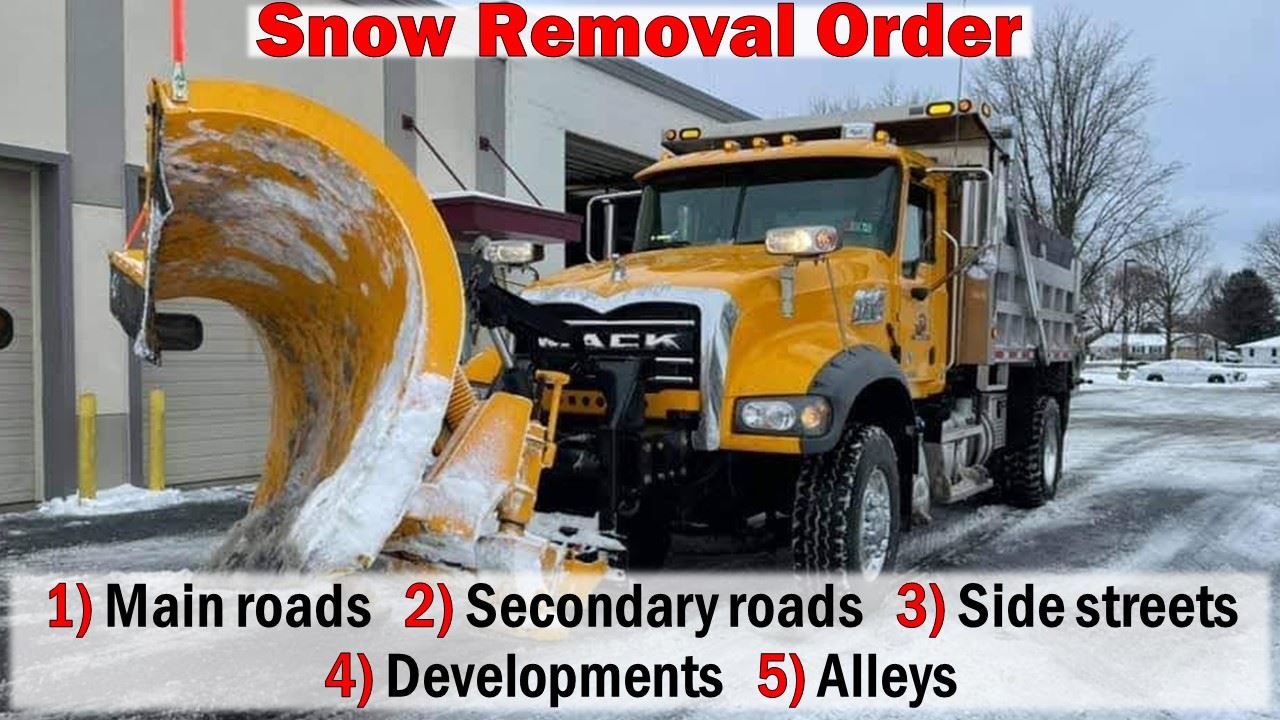 Snow Removal Order