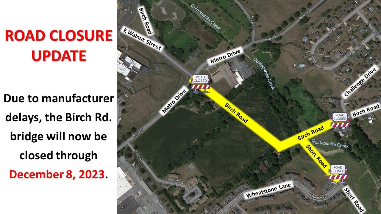 Birch Road Closure update1