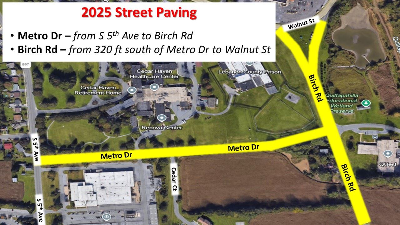 Paving 2025 - Metro and Birch
